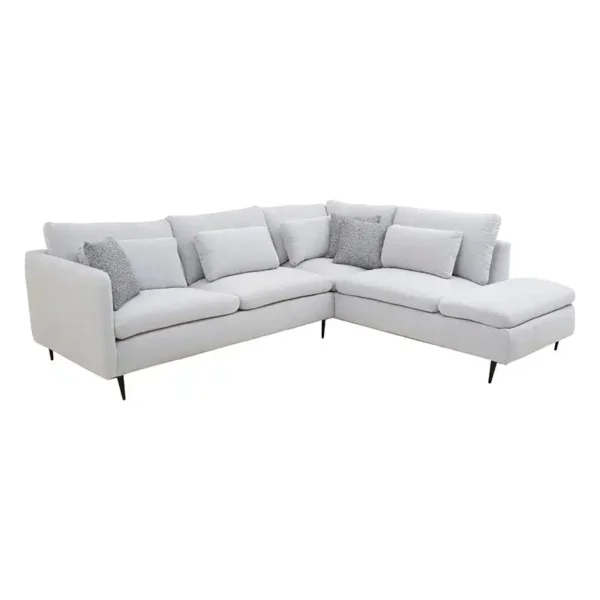 Sofa en "L" 3 plazas - Sala con Chaise Jess - Imagen 4
