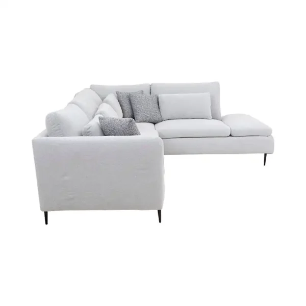 Sofa en "L" 3 plazas - Sala con Chaise Jess - Imagen 3