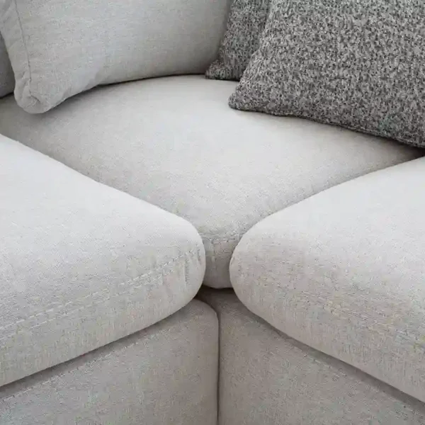 Sofa en "L" 3 plazas - Sala con Chaise Jess - Imagen 7