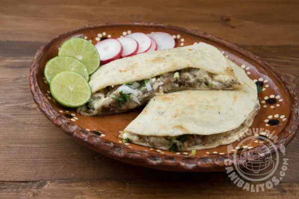 Gringa  de carne asada