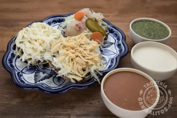 Tostada de pollo