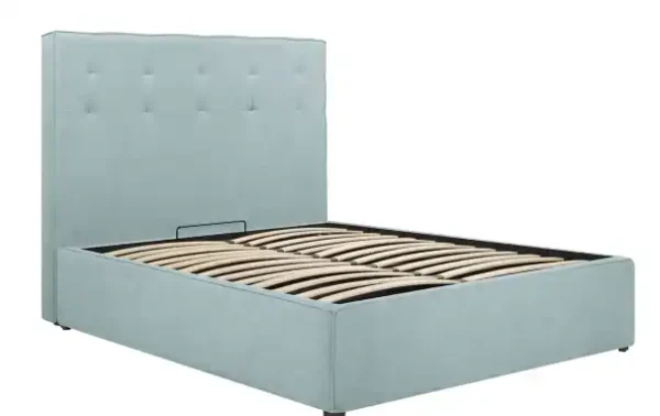 Cama matrimonial Toliman - Menta - Imagen 4