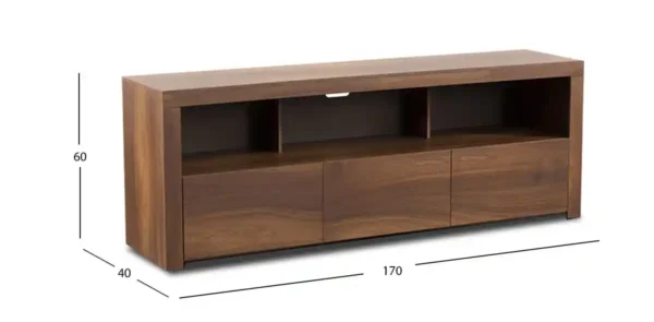 Mesa TV 170 Cm Marbella Café Parota - Imagen 2
